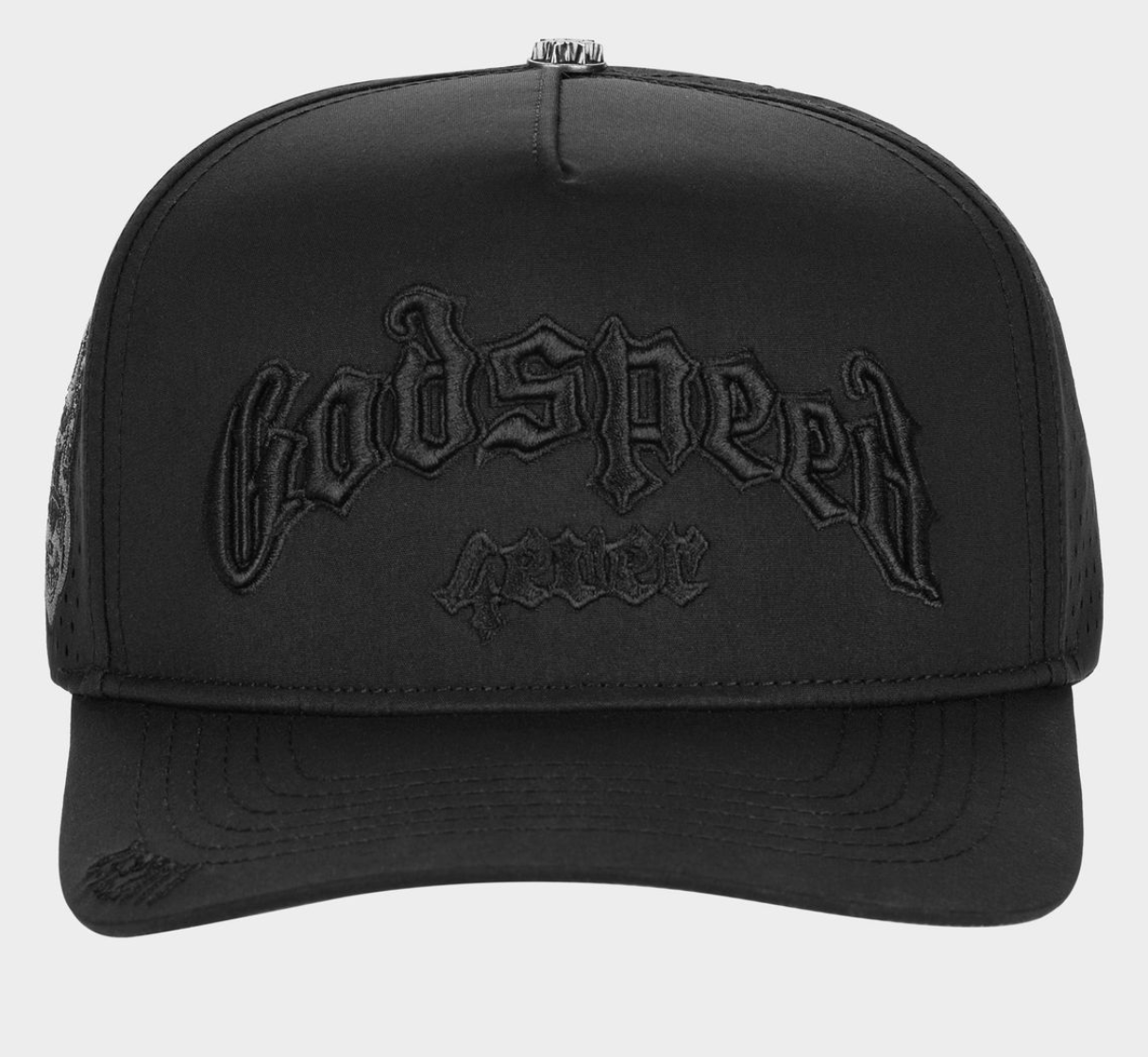 GODSPEED HAT WATER RESIST BLACK ON BLACK OG LOGO