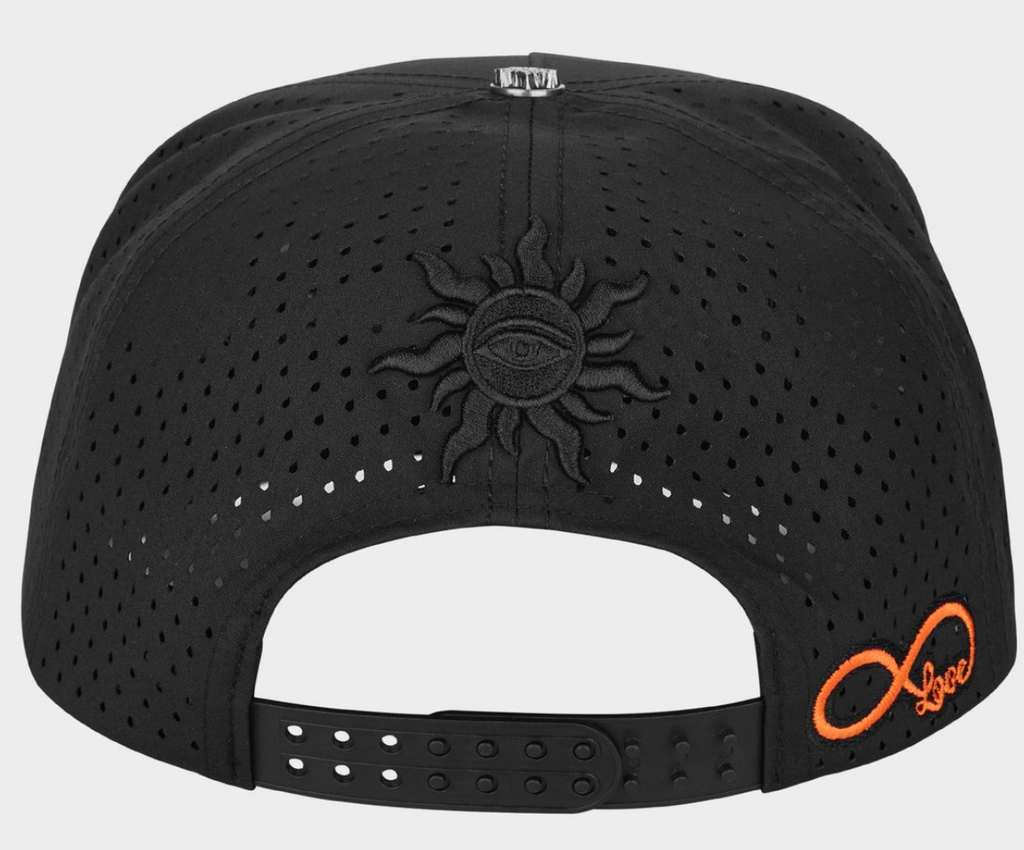 GODSPEED HAT WATER RESIST BLACK ON BLACK OG LOGO