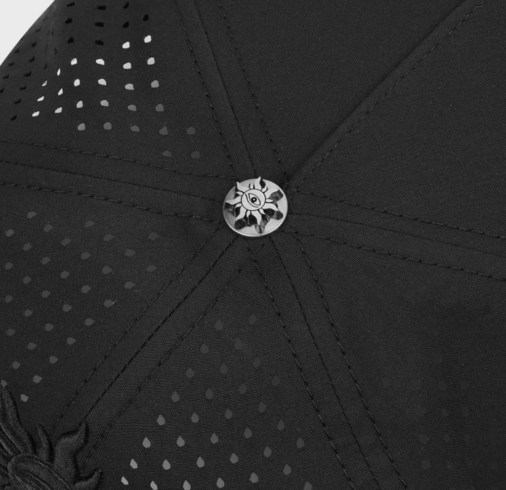 GODSPEED HAT WATER RESIST BLACK ON BLACK OG LOGO