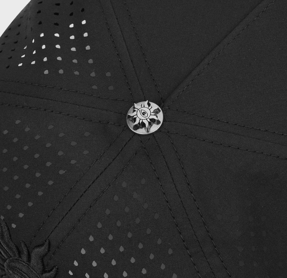 GODSPEED HAT WATER RESIST BLACK ON BLACK OG LOGO
