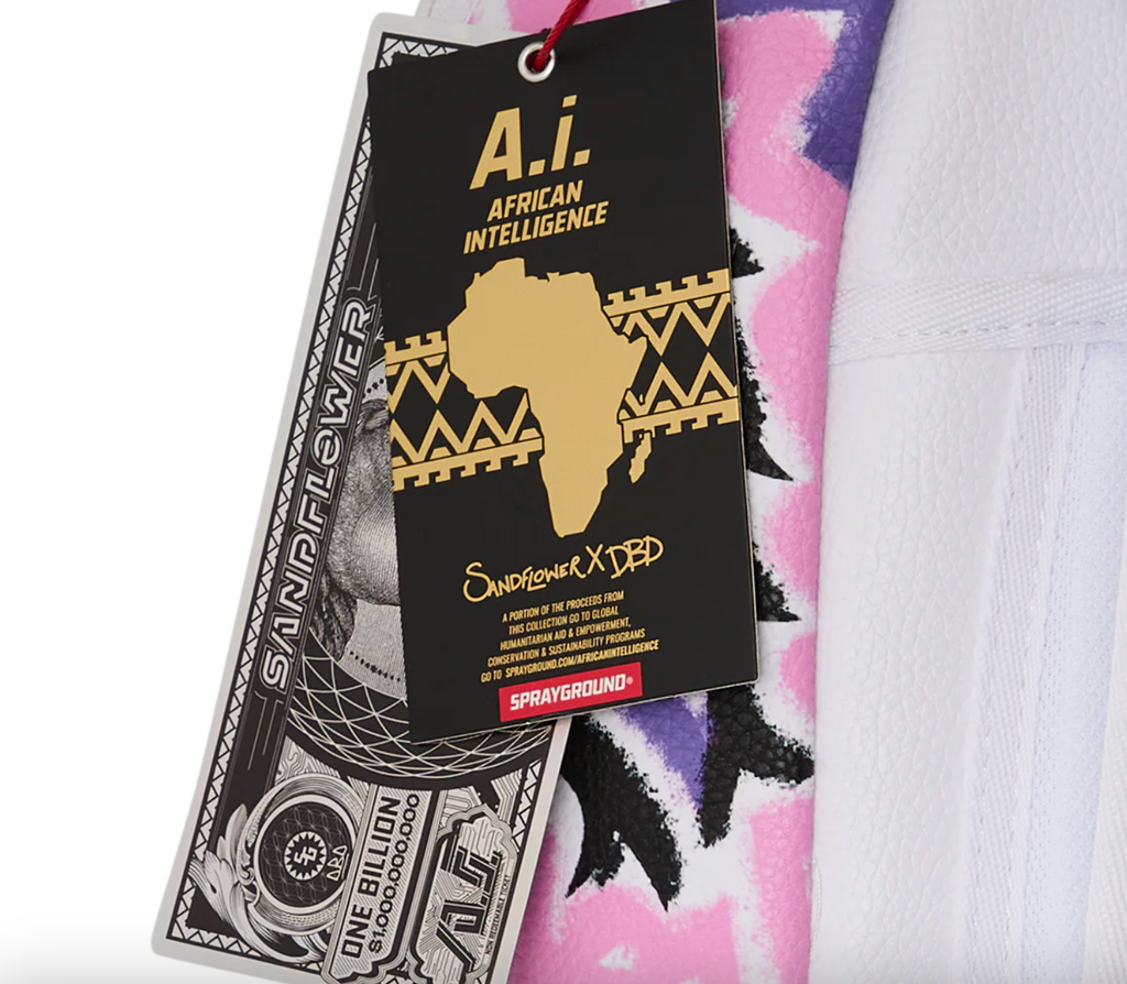 SGB A.I. AFRICAN INTELLIGENCE MOTIVATED MOTION BACKPACK - SANDFLOWER COLLAB