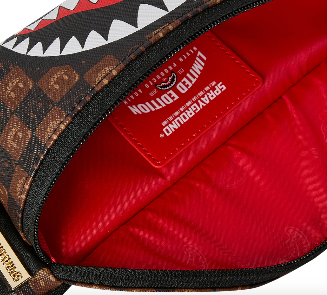 SGB CROSSBODY SHARKS IN PARIS GRIN & GRIND