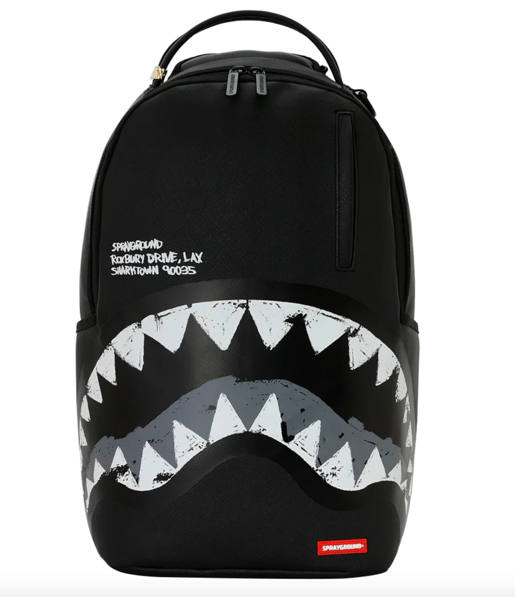 SGB SHOE PALACE GREY SHARK CENTRAL PAINTED BACKPACK