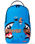 SGB SESAME STREET COOKIE MONSTER TAKE A BITE BACKPACK