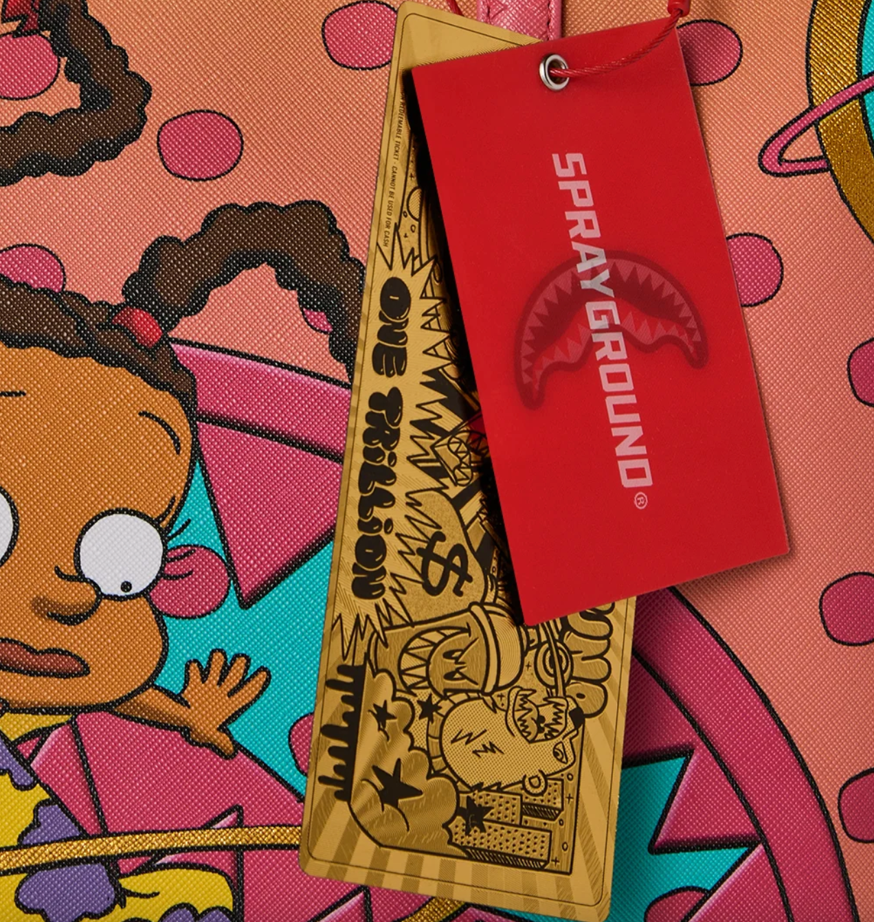 SGT RUGRATS SUSIE HULA HOOPS TOTE