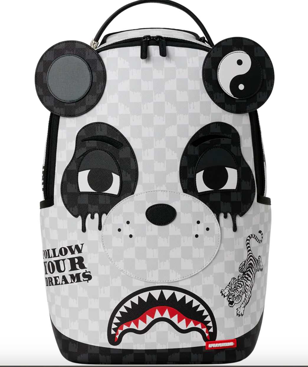 SGB8468 PANDA PARTY SHARK BACKPACK