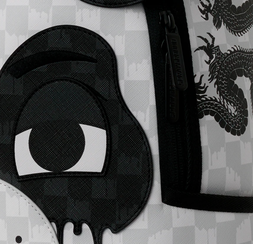 SGB8468 PANDA PARTY SHARK BACKPACK