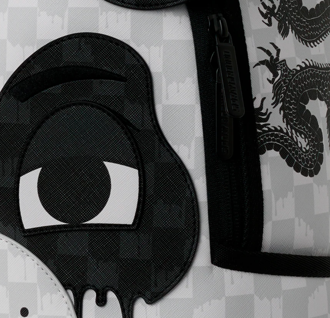 SGB8468 PANDA PARTY SHARK BACKPACK