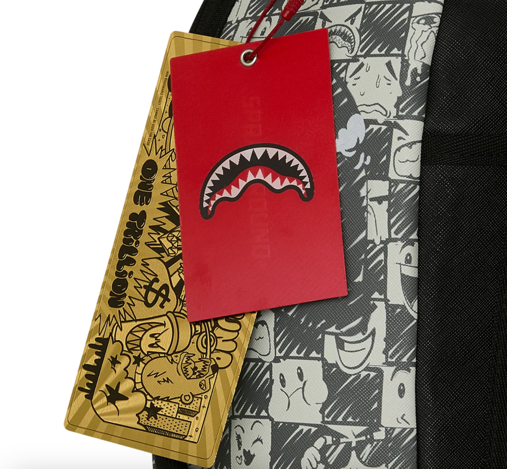 SGB8469 SHARKS IN PARIS OUTLAWS BACKPACK