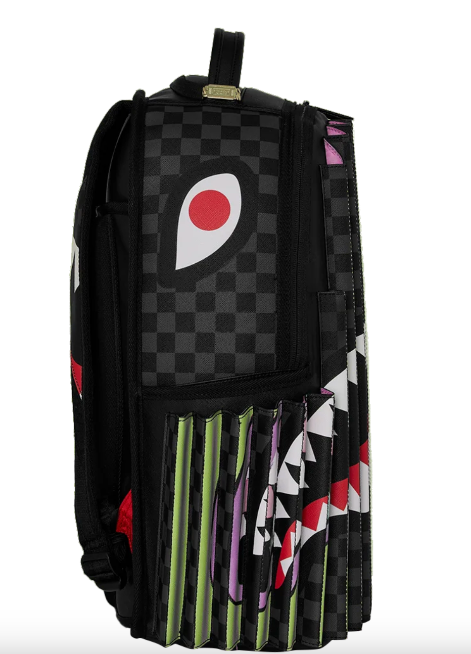 SGB8473 OPTICAL ILLUSION 2 WAY DESIGN BACKPACK