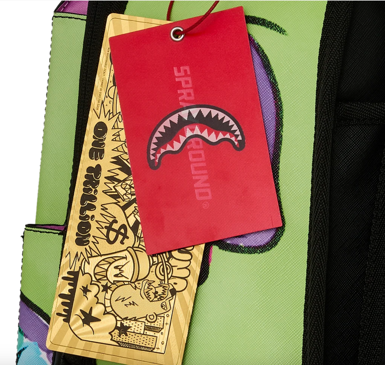 SGB8473 OPTICAL ILLUSION 2 WAY DESIGN BACKPACK