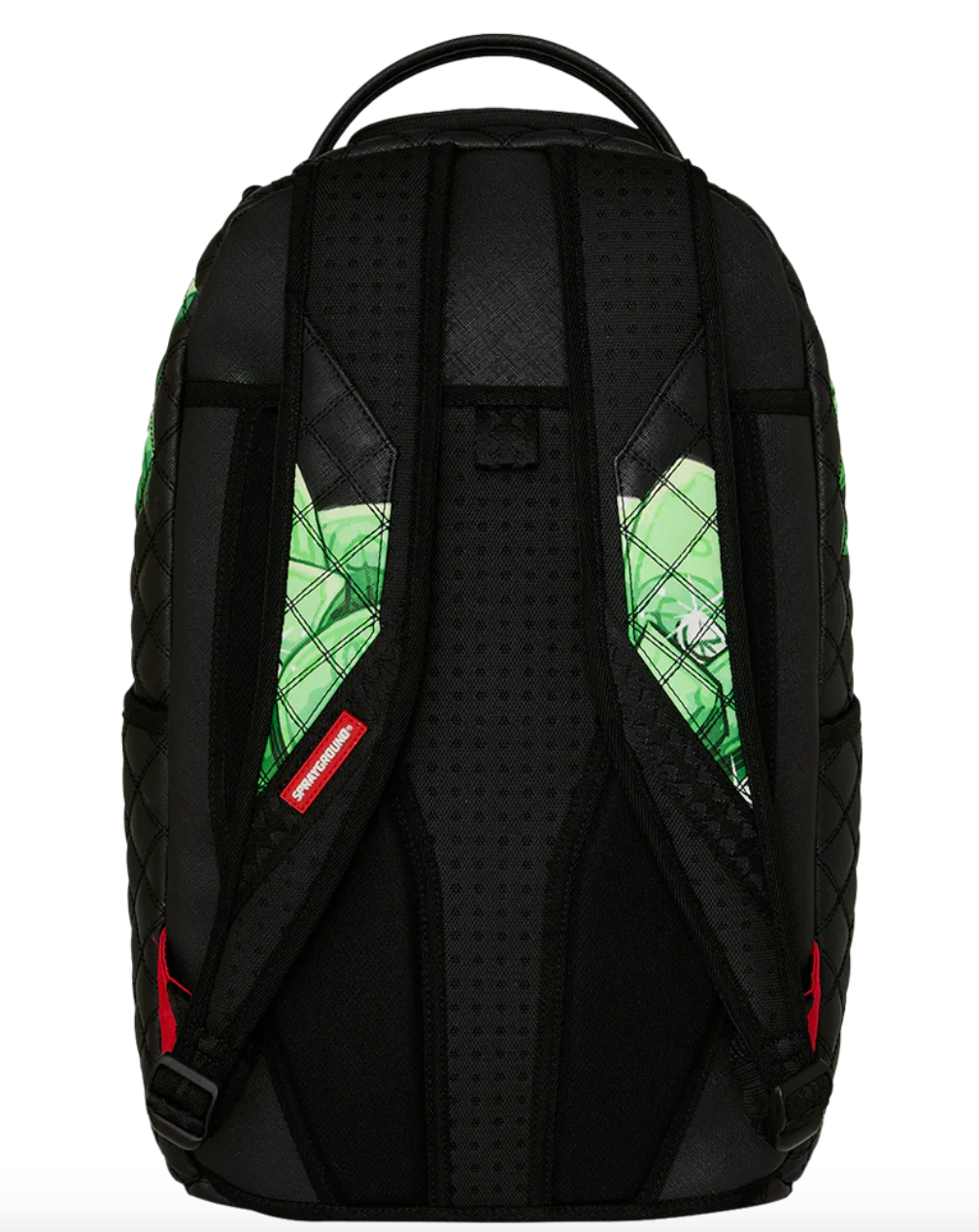 SGB8569 HAND-PAINTED QUILT SHARK BACKPACK