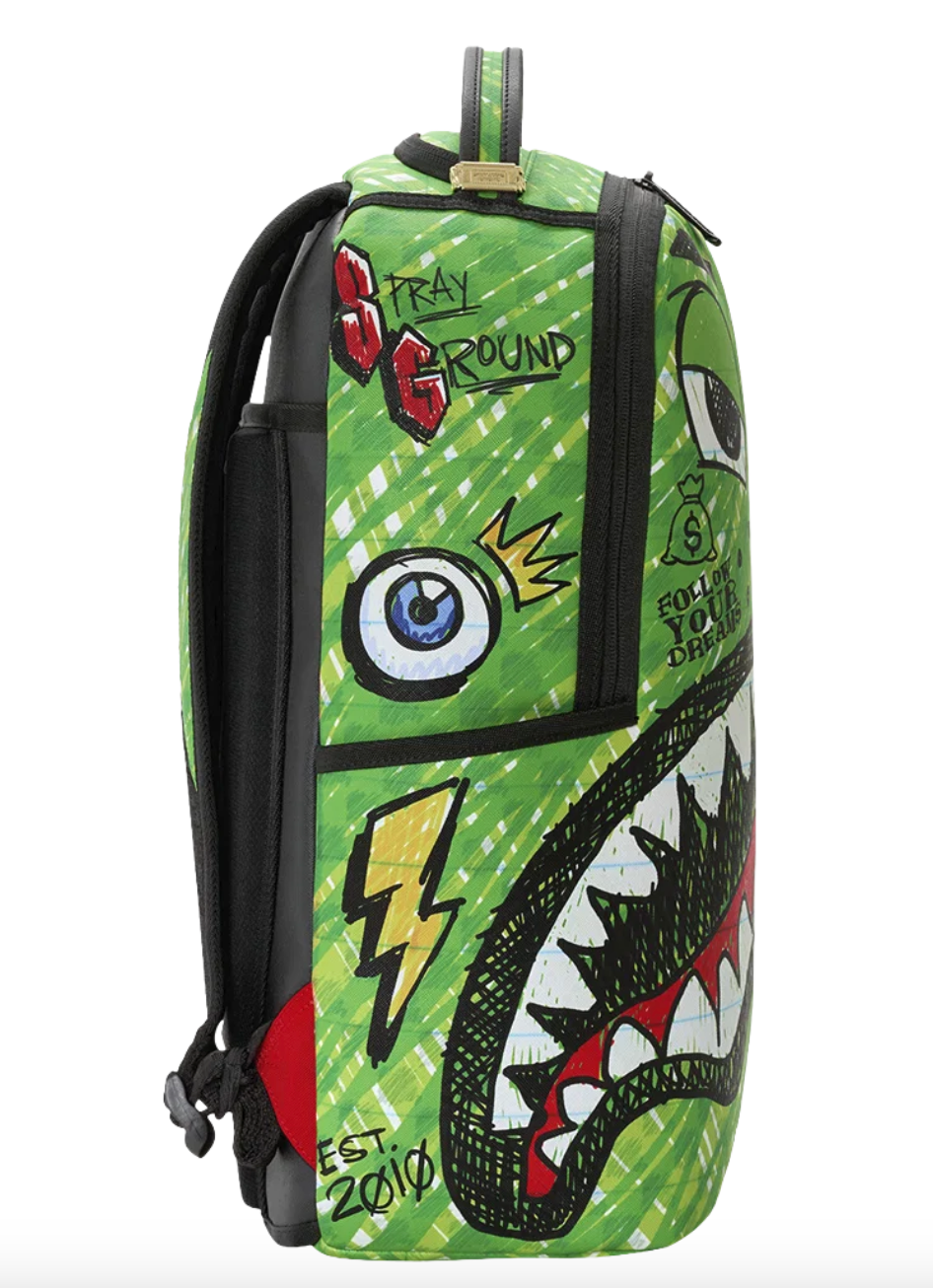 SGB8670 MONEYBEAR CHOMP & KEYCHAIN BACKPACK