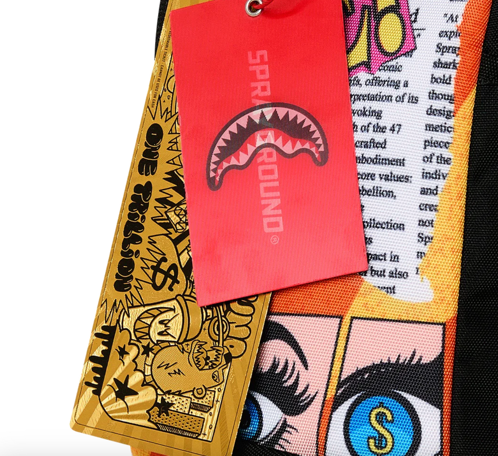 SGB8674 COLLAGE OF FUN BACKPACK