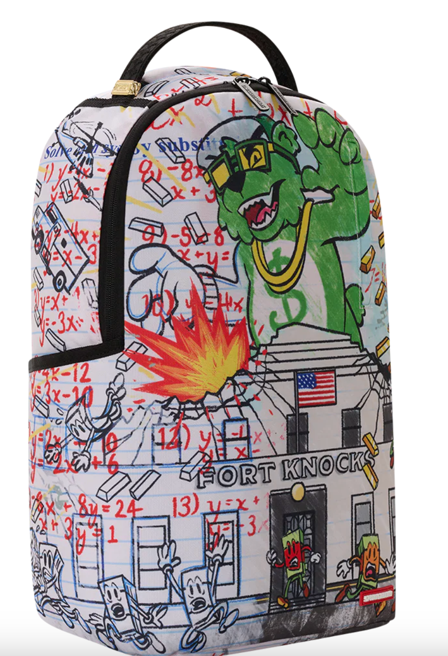SGB8780 MONEYBEAR & MONEYBOYS BANK BREAKER BACKPACK