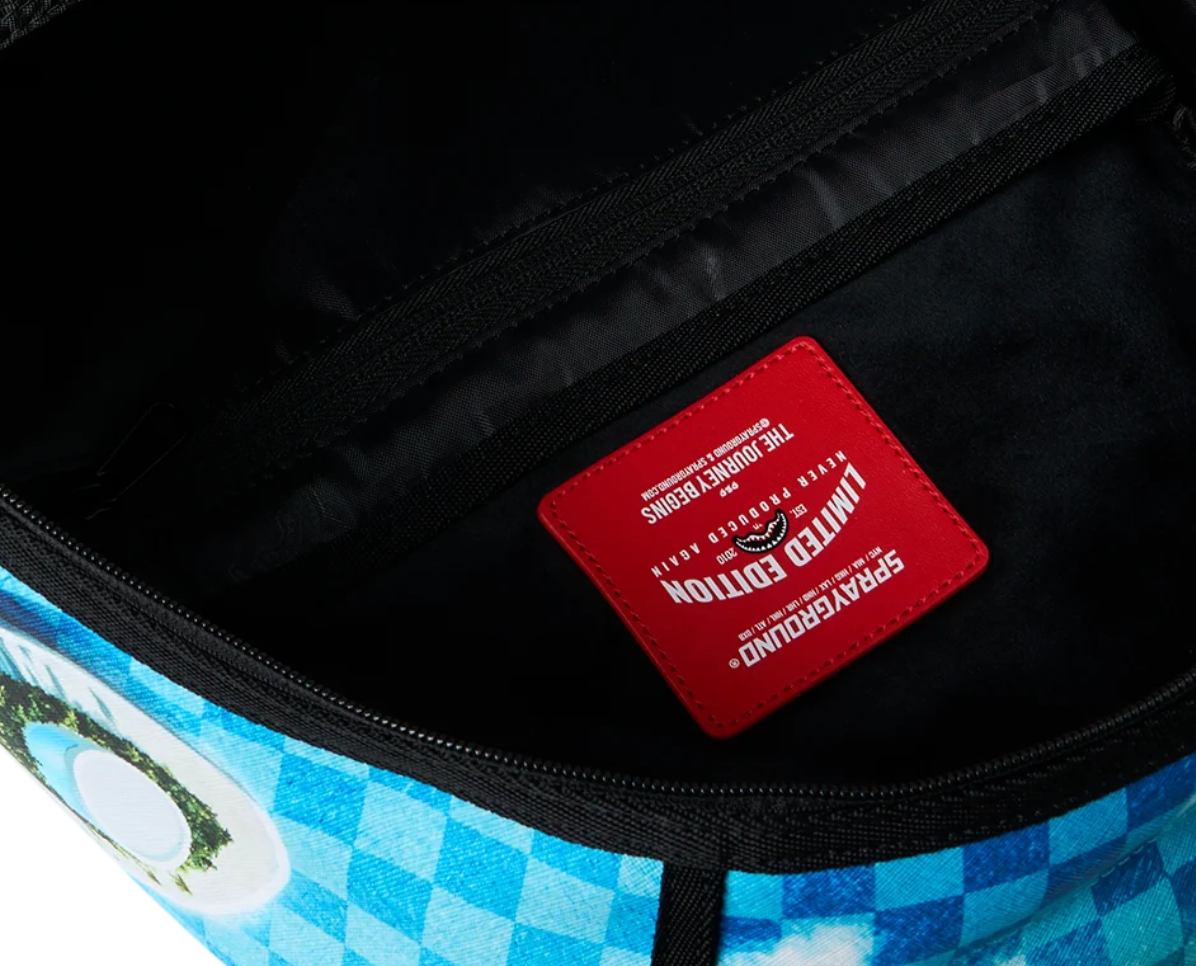 SGB8884 SHARK ISLAND SKYPORT FUTURE CITY BACKPACK