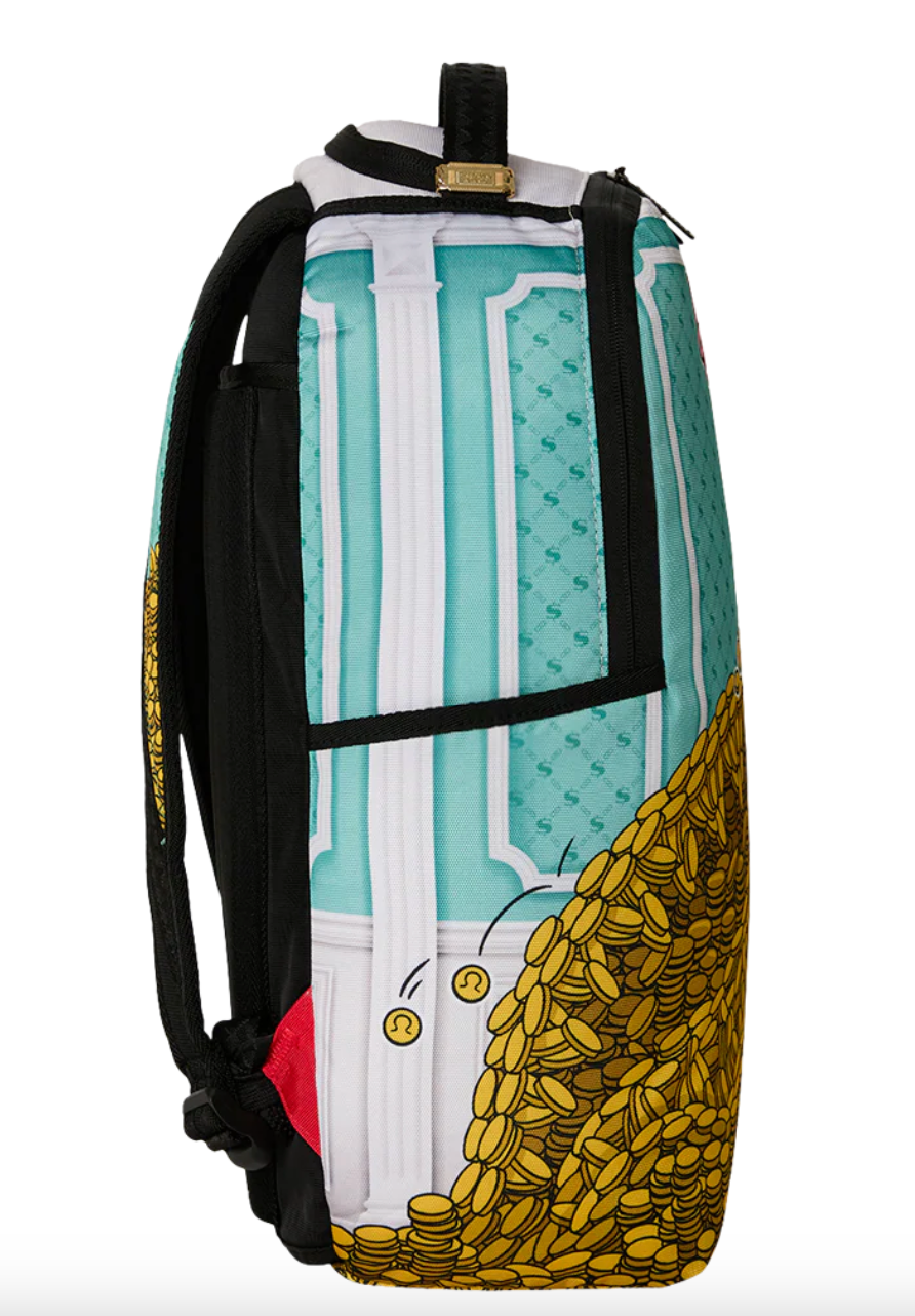 SGB9098 MONOPOLY MAKE SURE IT'S ALL THERE BACKPACK