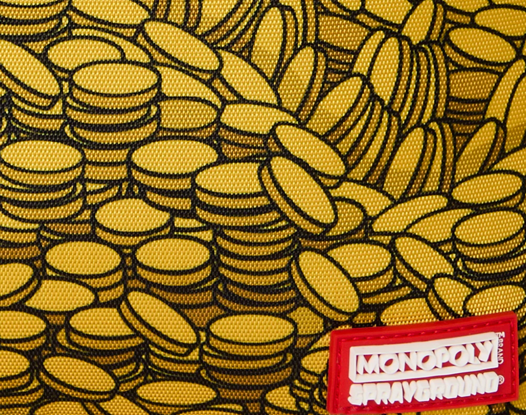 SGB9098 MONOPOLY MAKE SURE IT'S ALL THERE BACKPACK