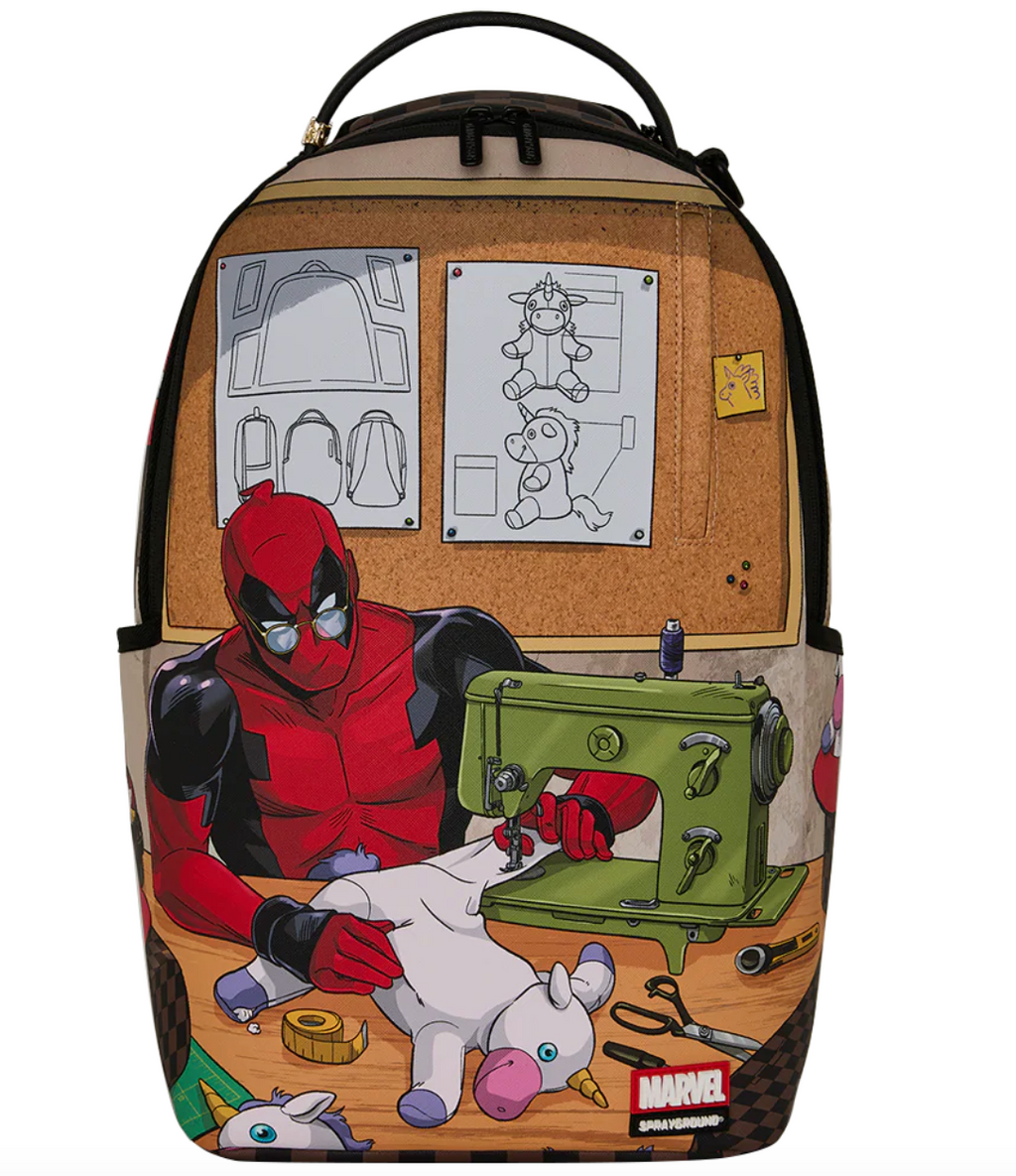 SGB9118 DEADPOOL SPRAYGROUND DESIGNER BACKPACK