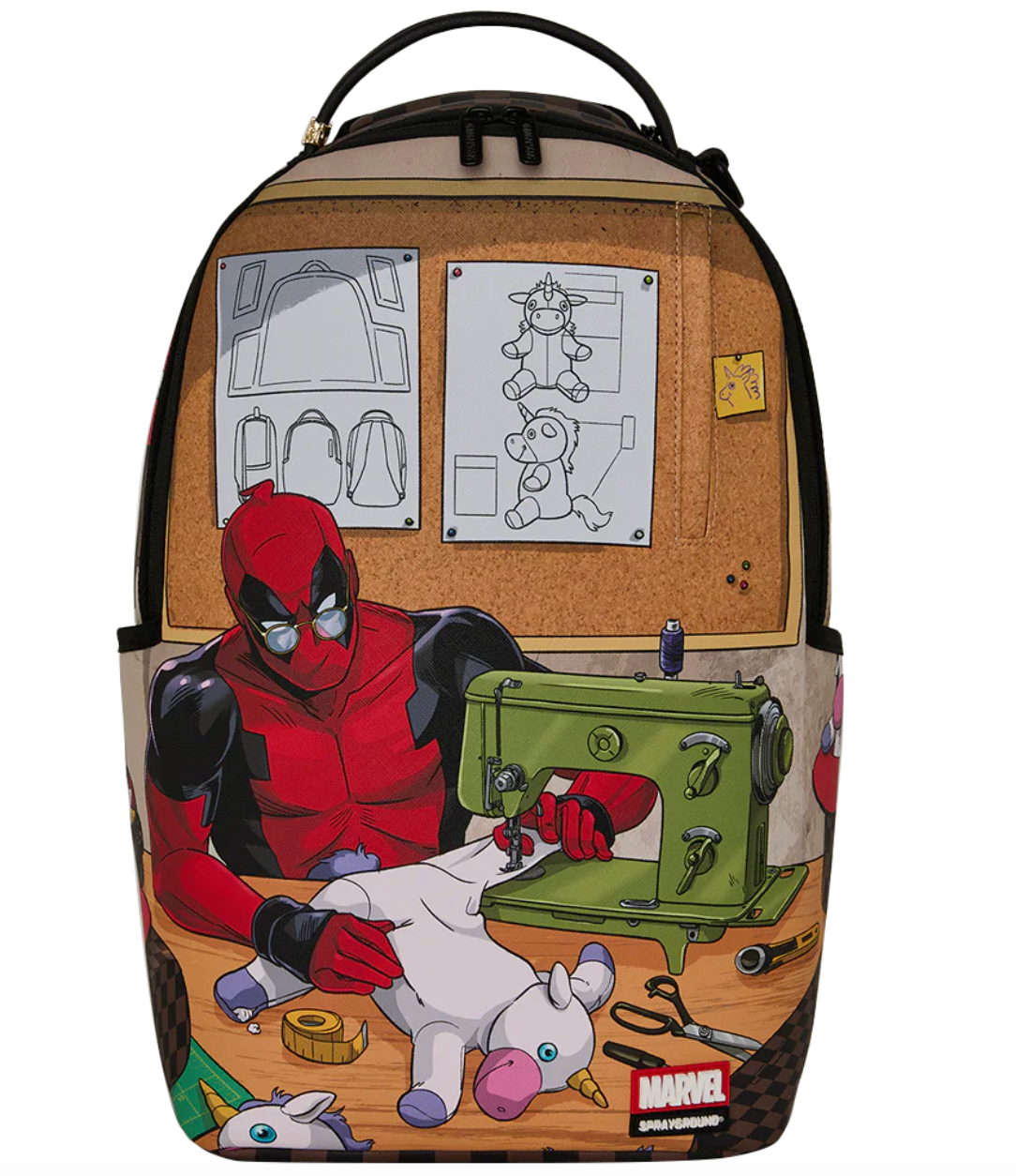 SGB9118 DEADPOOL SPRAYGROUND DESIGNER BACKPACK