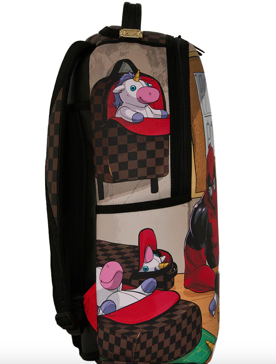 SGB9118 DEADPOOL SPRAYGROUND DESIGNER BACKPACK