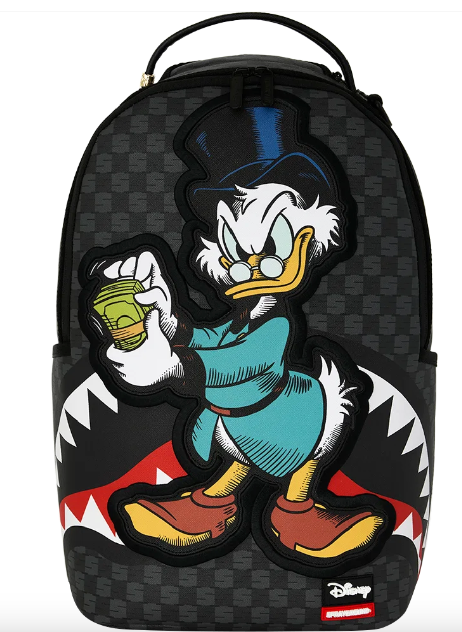 SGB9150 SCROOGE MCDUCK OFFICIAL COLLAB - MONEY COUNTER BACKPACK