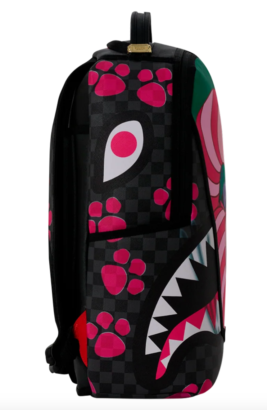 SGB9151 DISNEY ALICE IN WONDERLAND CHESHIRE CAT MAD SHARK BACKPACK