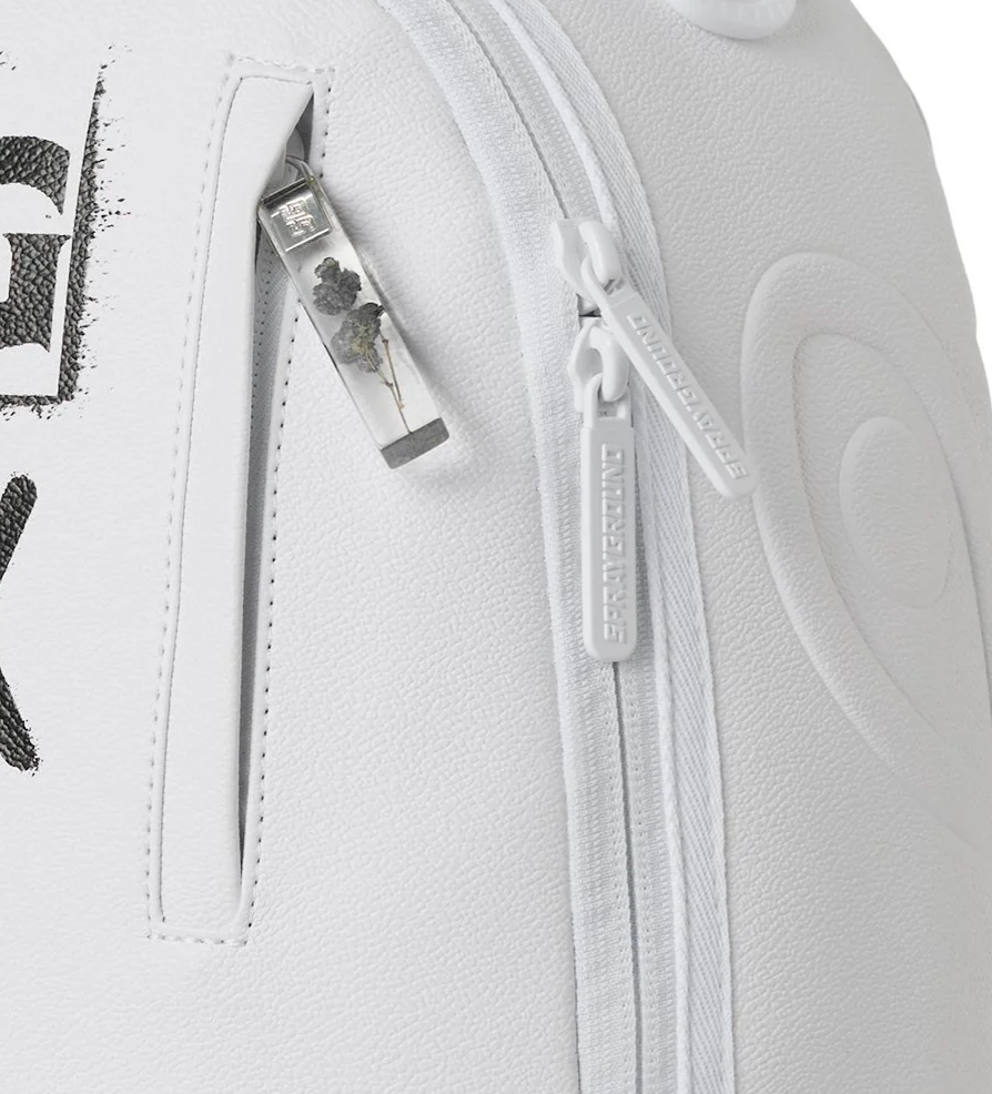 SGB9613 NYBG BRONX WHITE BACKPACK- SUPER LIMITED EDITON