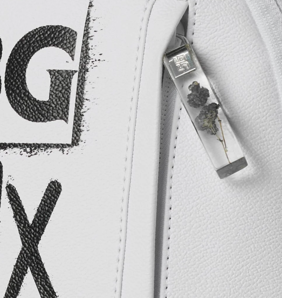 SGB9613 NYBG BRONX WHITE BACKPACK- SUPER LIMITED EDITON