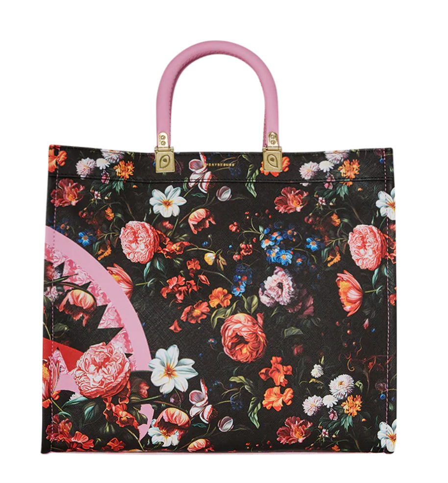 SGT7447 JARDIN DE FLORES TORTUGA TOTE