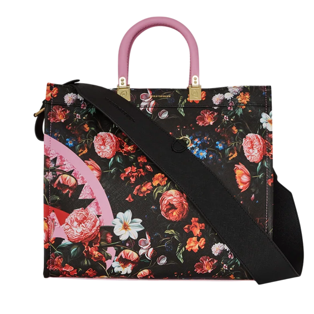 SGT7447 JARDIN DE FLORES TORTUGA TOTE