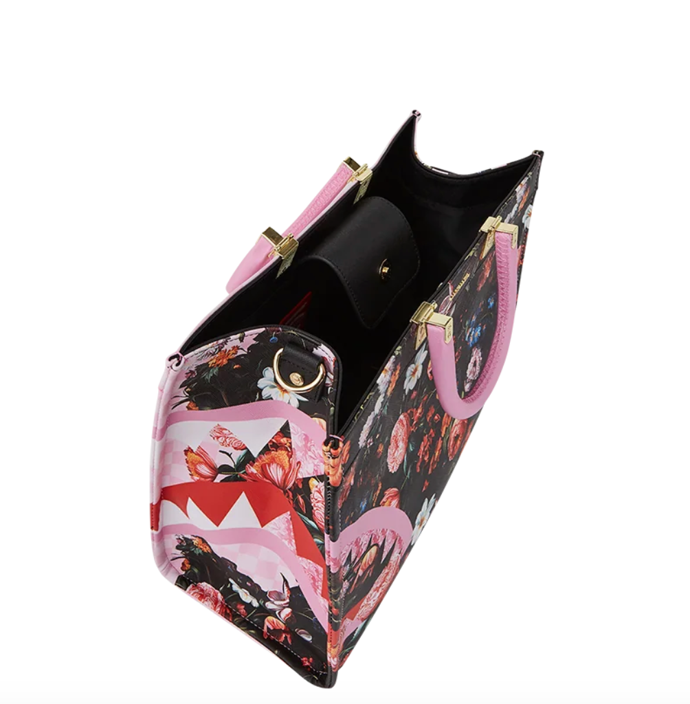 SGT7447 JARDIN DE FLORES TORTUGA TOTE
