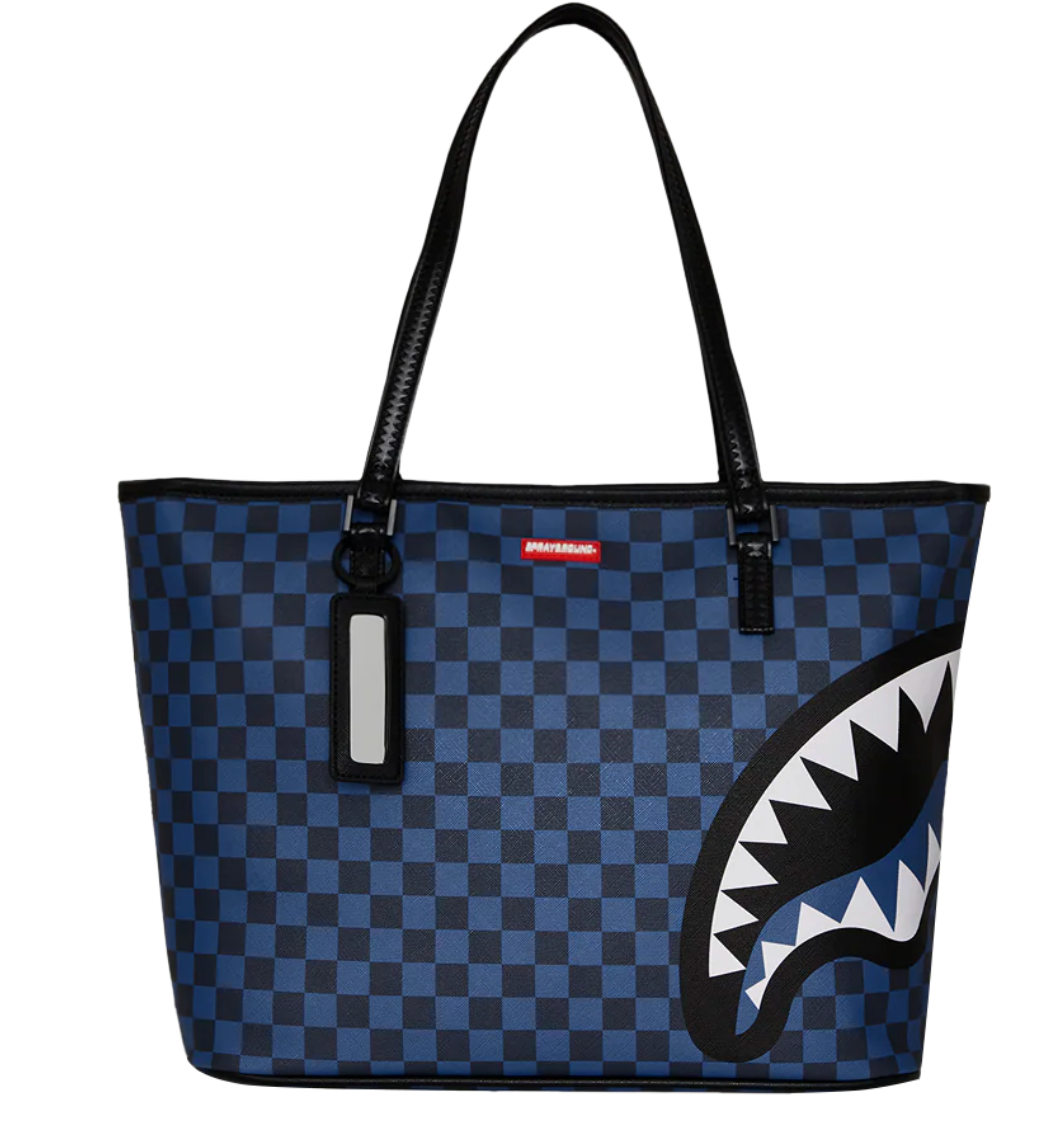 SGT7445 MIDNIGHT MAGIC SHARKS IN PARIS TOTE