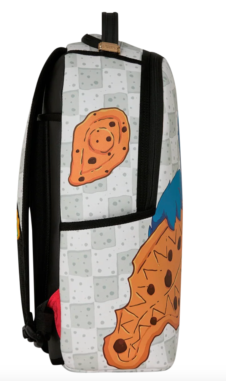 SPRAYGROUND SESAME STREET BIGGG COOKIE MONSTER BACKPACK SGB9124