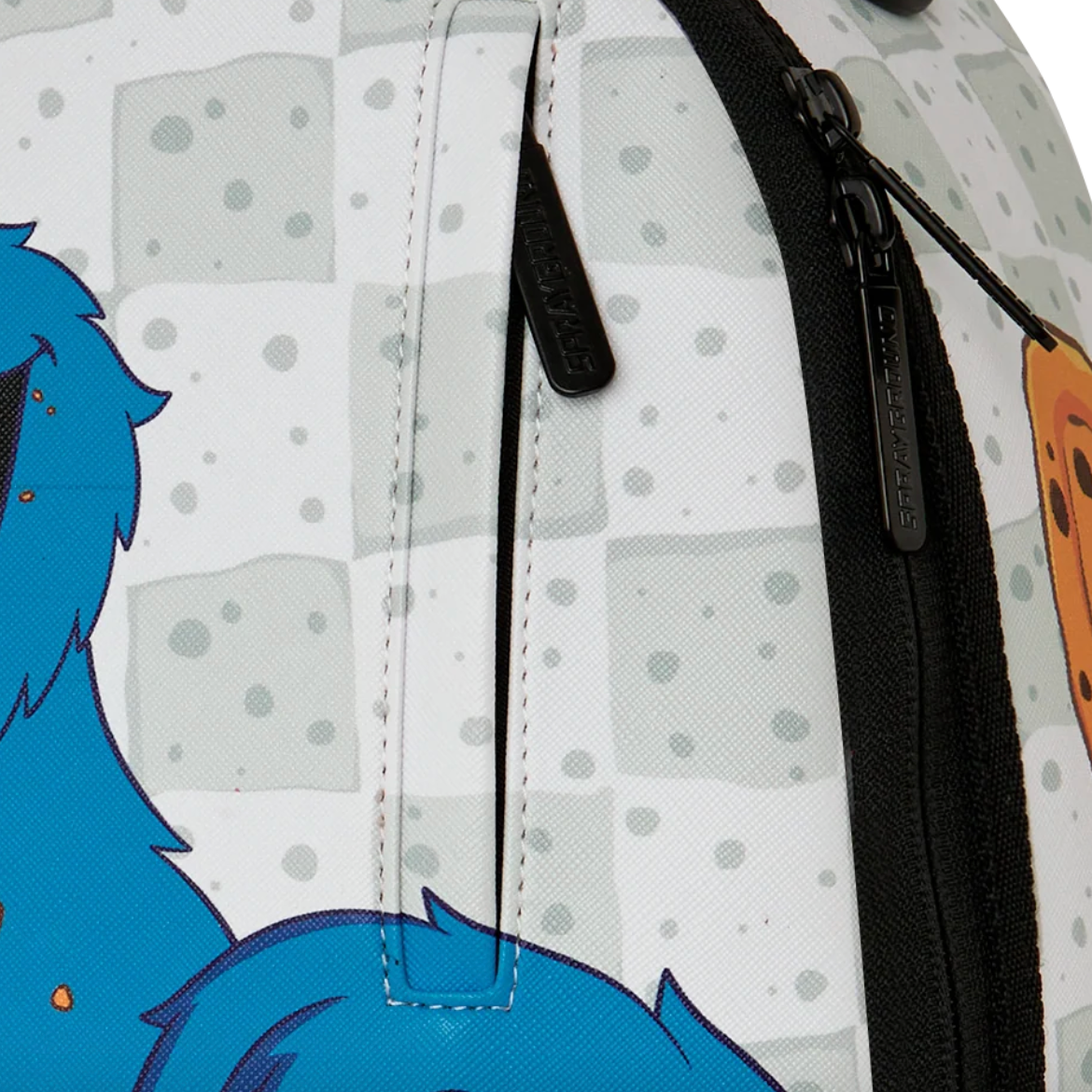 SPRAYGROUND SESAME STREET BIGGG COOKIE MONSTER BACKPACK SGB9124