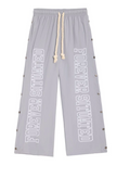 Forever Situated Nylon Track Pants Grey