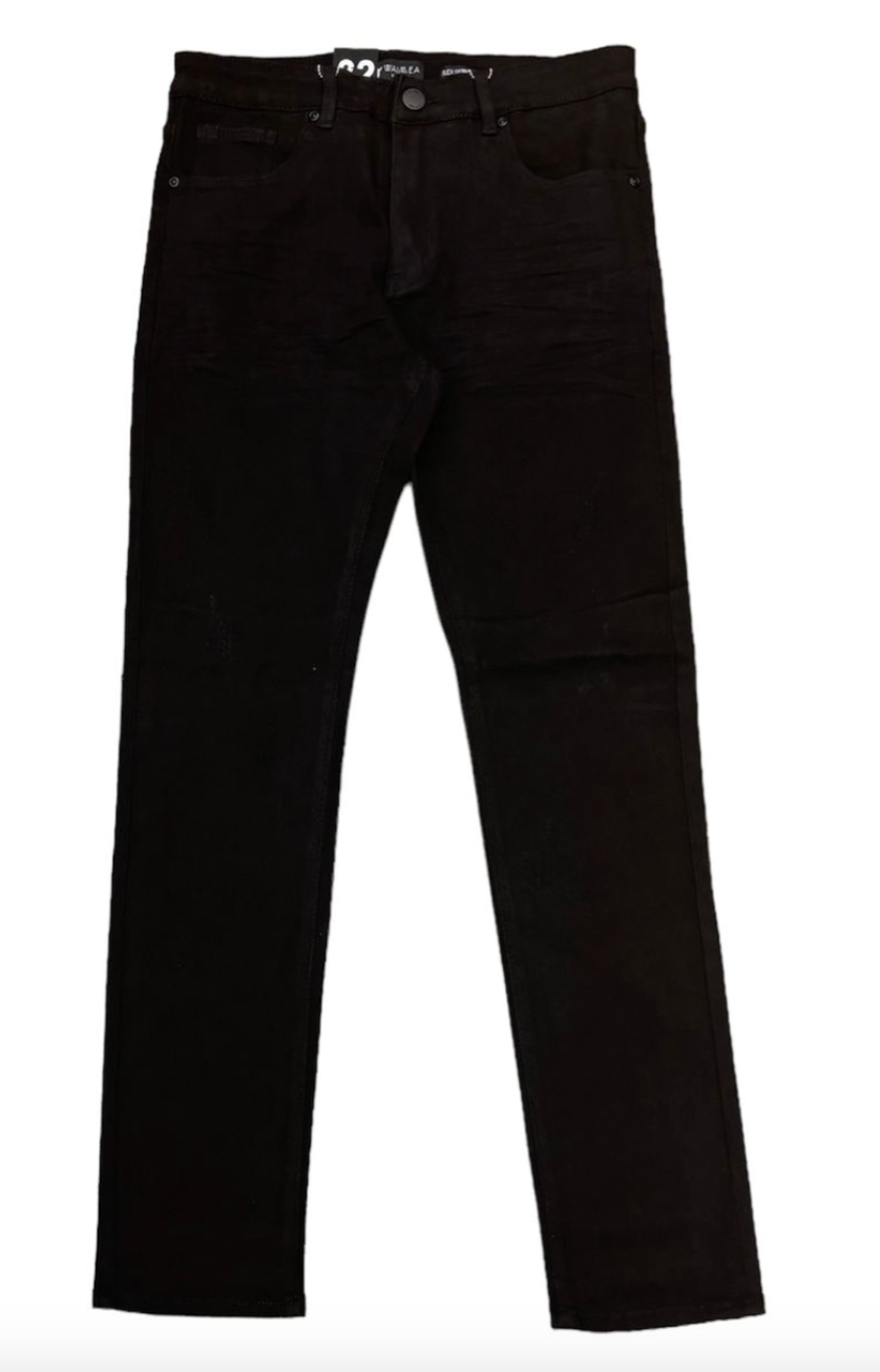 WAIMEA FLEX SKINNY FIT JET BLACK - M8248TA