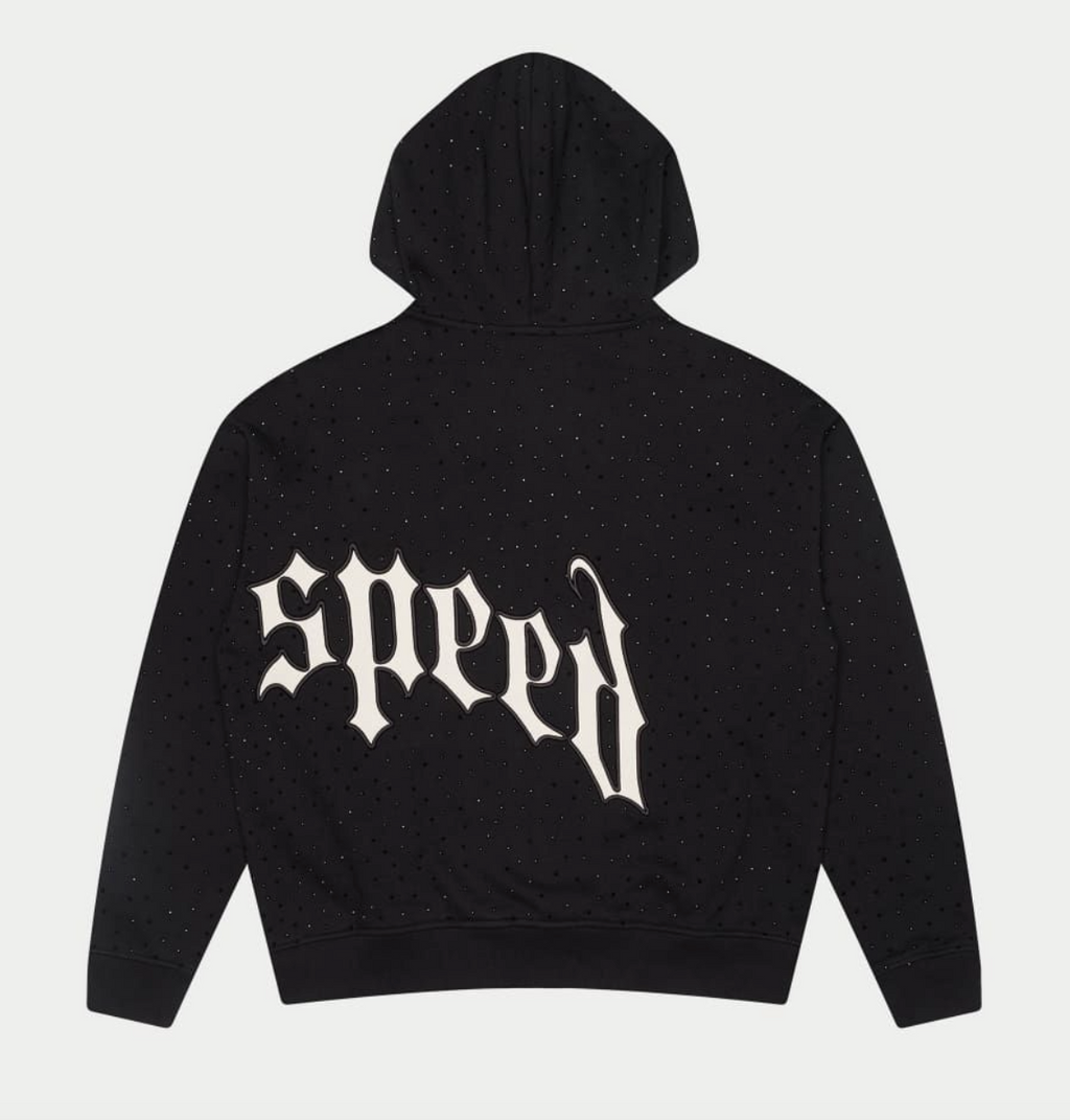 GODSPEED HOODIE OG LOGO VVS BLACK WHITE