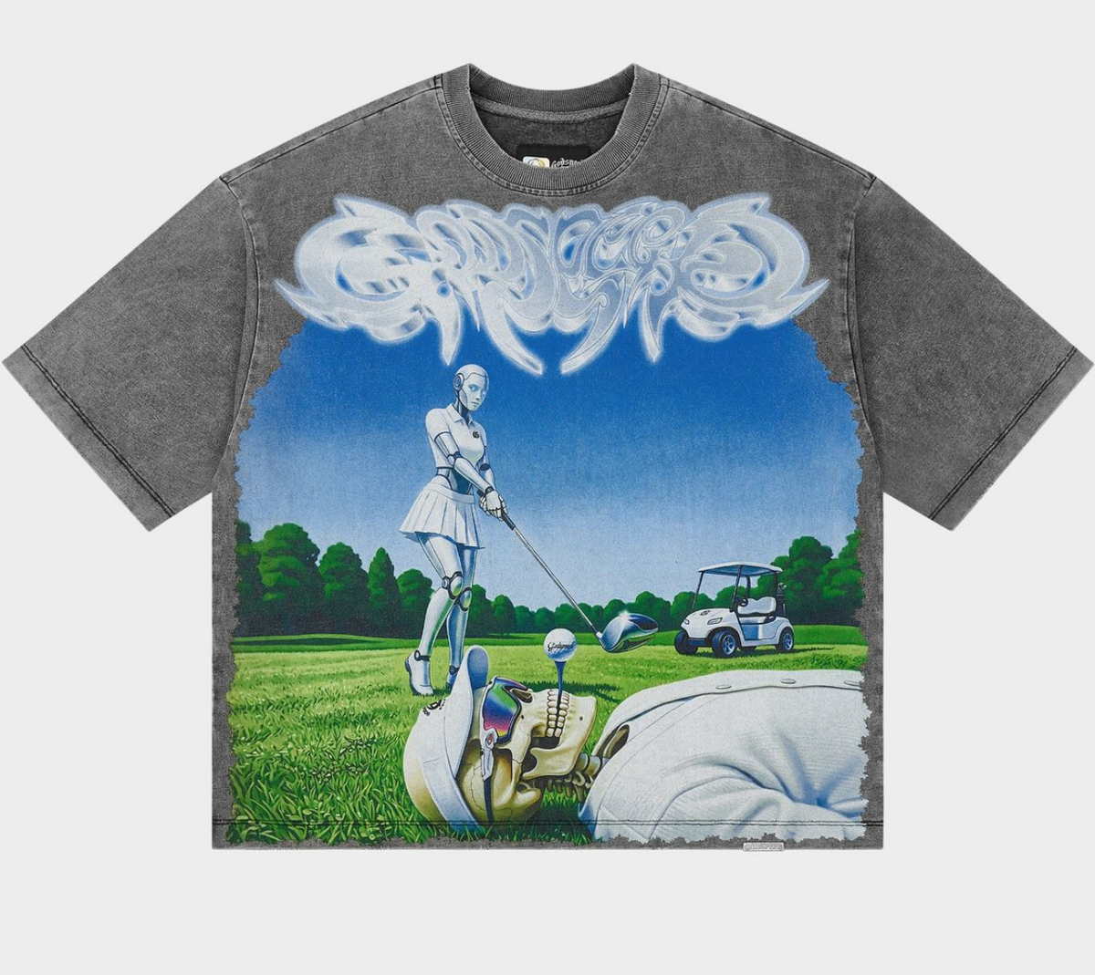 Godspeed Tee Up2Par Grey Wash