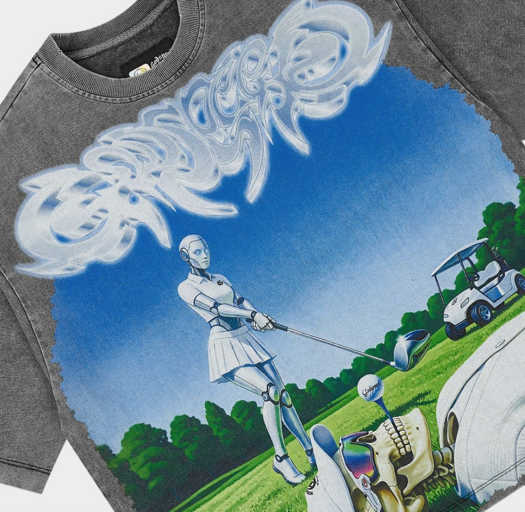 Godspeed Tee Up2Par Grey Wash