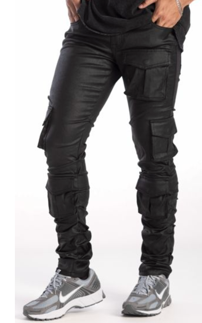KD2056 KINDRED SKINNY BLACK UTILITY COATED