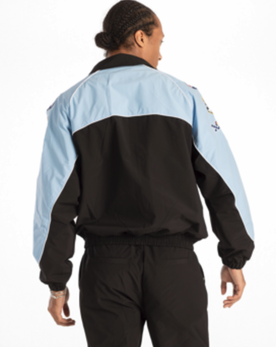KD269T KINDRED PATCH NYLON LONG SLEEVE  TRACK JACKET