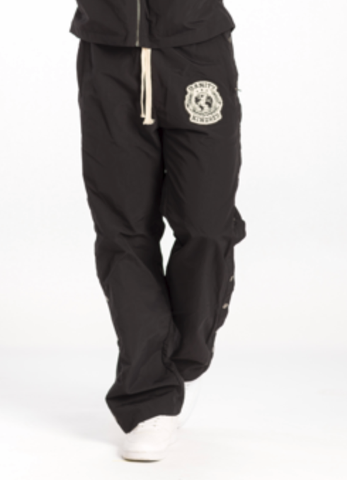KD272P  KINDRED NYLON CHENILLE LONG TRACK PANTS