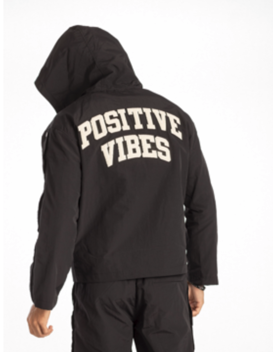 KD272T  KINDRED NYLON CHENILLE LONG TRACK JACKET