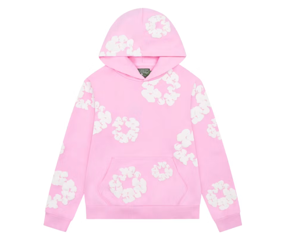 Denim Tears Hoodie Light Pink The Cotton Wreath