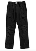 AlphaStyle Black Erle Sports Zip Joggers  MBSS-2001A