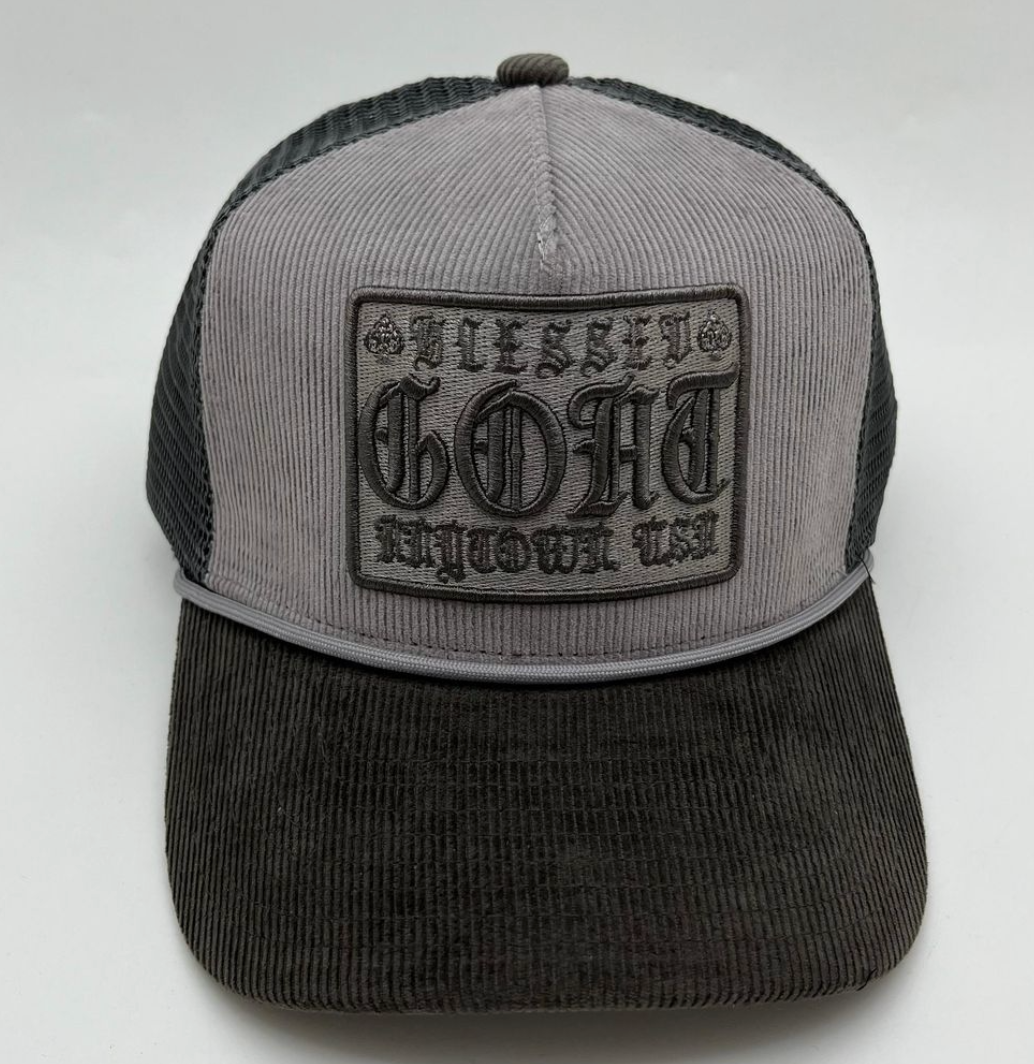 HUDSON GOAT CORDUROY TRUCKER