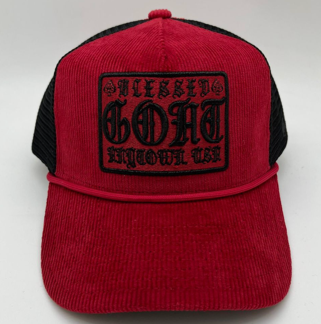 HUDSON GOAT CORDUROY TRUCKER