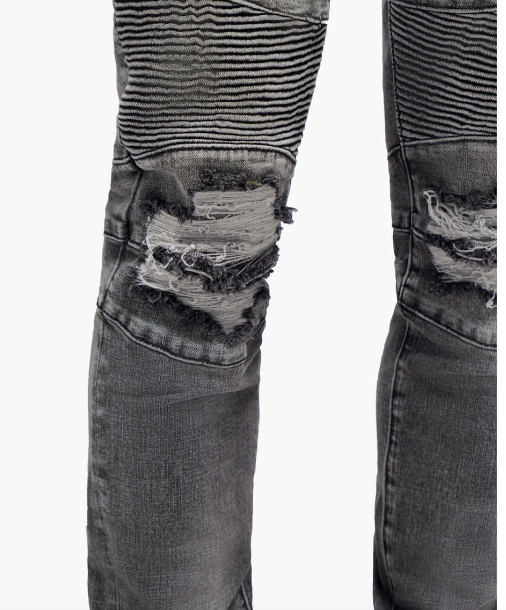 Valabasas Jeans Mr.Biker Grey Skinny Jeans VLBS-VJ2-1065