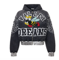 Vale Forever Anthem Zip Up Hoodie Black